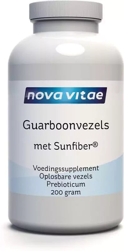 Nova Vitae Guarboonvezels sunfiber AG 200 gram