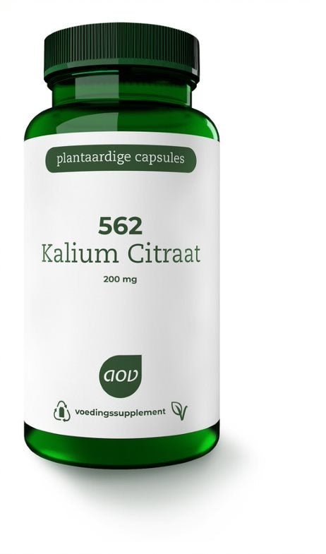 562 Kalium citraat 200 mg - NowVitamins - AOV - 8715687705620