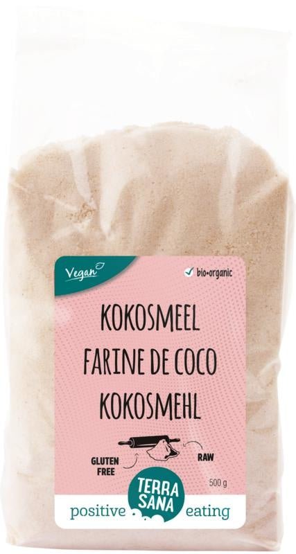 Kokosmeel - NowVitamins - Terrasana - 8713576008432