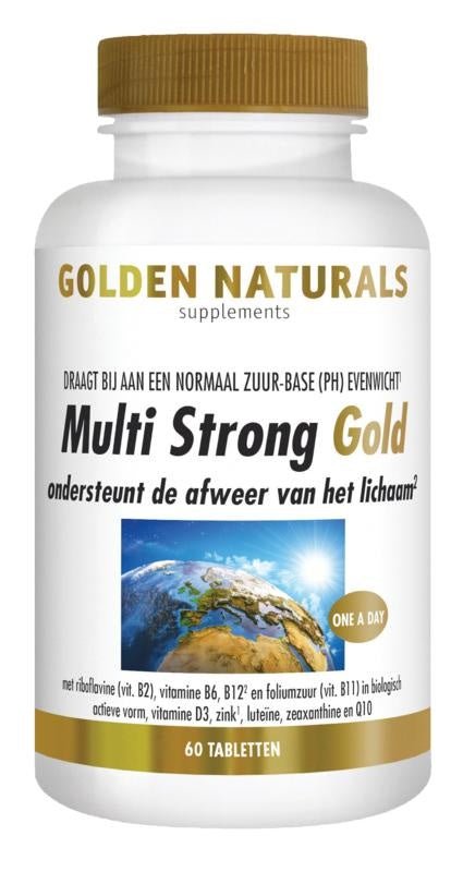 Multi strong gold - NowVitamins - Golden Naturals - 8718164647000