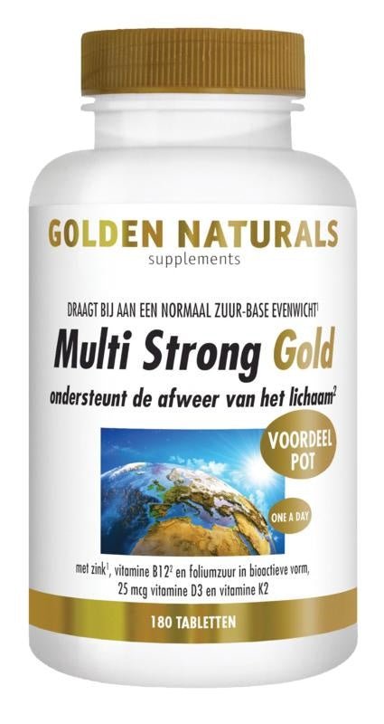 Multi strong gold - NowVitamins - Golden Naturals - 8718164647000