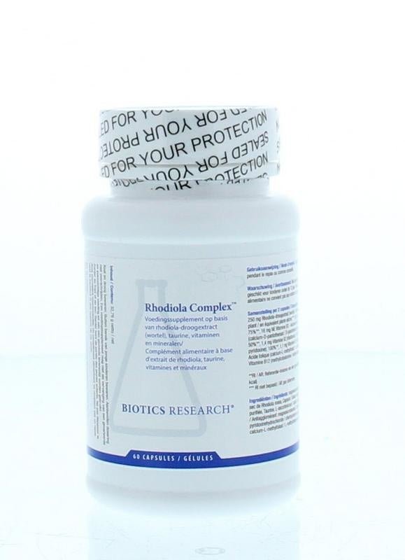 Rhodiola complex - NowVitamins - Biotics - 780053003851